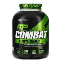 MusclePharm Combat 100% 웨이 프로틴 단백질 쿠앤크 5 lbs (2269 g) Sodium 칼슘 아연 칼륨 콜레스테롤 비타민 D 수크랄로스 글리코사이드