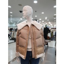 시슬리 무스탕 구스다운 패딩 점퍼 SAPDG5261(1369629)