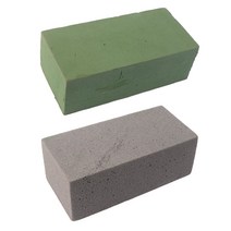 오아시스 플로랄폼 사각형 꽃꽃이 스펀지 벽돌 블럭, 생화용, 1개