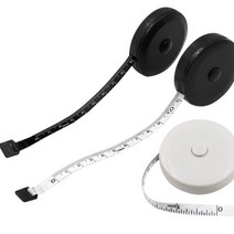 1.5M 미니줄자 다이어트 가슴 사이즈 옷 휴대용 줄자, 3미니줄자-블랙화이트