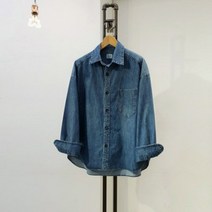 2022F/w K516 Promotion - 나안 오버핏 데님 야상셔츠