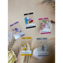 BT21 방탄소년단 BTS 투명포토카드 알제이 망 치미 쿠키 코야 슈키 타타 반, 단체
