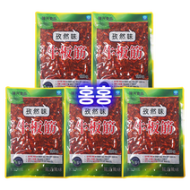 홍홍 중국식품 한흥식품 소힘줄 즈란맛 뉴반진, 180g, 5개