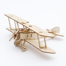 아트박스/퍼즐사랑 어린이 목재 입체퍼즐 - 영공방 카멜 복엽기