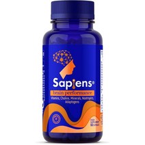 Supreme Nutrients 정신 에너지 주의력 집중 기억 게임 - 연구 및 작업 - 60 캡슐 60 Ginkgo Biloba 비타민 B 비타민 C 비타민 D- 사, 2개