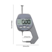 전자 디지털 두께 게이지 계량기 LCD 디스플레이 0-10mm 측정 도구 단위 변환 메커니즘 테스터 천용, [01] 굽힘 프로브 두께