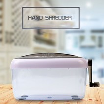 문서 세단기 파쇄기 분쇄기 재단기 a4 paper shredder shredded paper manual hand paper shredder document file for