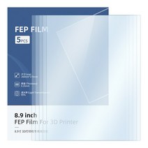 3D프린터 입문용 교육용 호환 무선 ANYCUBIC-FEP 필름 Photon Mono X 6K M3 Plus X2 용, 01 5 pcs