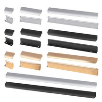 가구손잡이 싱크대 장롱 신발장 붙박이장 손잡이 빌스브로, 블랙, 1000mm