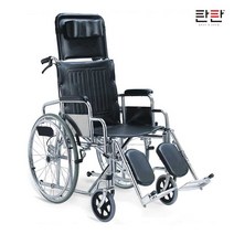 탄탄 침대형 리클라이닝 휠체어 거상형 스틸 접이식, 1개, 903GC-46