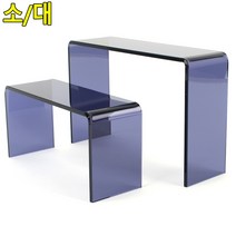 VEDANA_ 아크릴 업소 매대 아크릴진열대 제품진열대 스모그 소품진열 진열대 ㄷ형 화장소품 화장품진열대 디피용진열 다용도 인테리어 장식 7752547p, 사이즈, 대