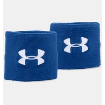 [언더아머 본사]남성 UA 3인치 퍼포먼스 리스트밴드 2개입 1276991-400, 블루
