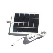3W 5V 고효율 태양 광 모듈 마이크로 USB 태양 전지 패널 배터리 용., 3W5V