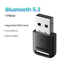 데스크탑 블루투스 동글 동글이 둥글이 티비 연결 동그리 UGREEN 2 in 1 USB, 01 Bluetooth 5.3