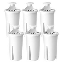 Overbest NSF 인증 투수 정수 필터 Brita® 투수 및 디스펜서 교체 Brita® Classic 35557 OB03 107007 6개 팩
