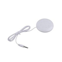 블루투스 스피커 우퍼 뜨거운 판매 휴대용 3.5mm 듀얼 음악 베개 미니 MP3 mp4에 대 한 PC 컴퓨터 노트북 휴대 전화, White