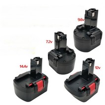 보쉬호환 전동 충전 드릴 충전기 배터리 GSR 7.2v 9.6v 12v 14.4v, 12v 1.5아 (1500mAh)