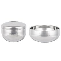 [세신 퀸센스]스테인레스 이중 입식기 (밥그릇+국그릇)