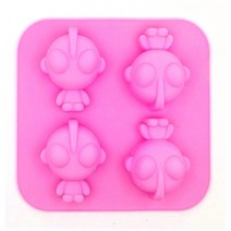 실리콘 몰드 B_ULTRA맨 4구/비누 석고방향제 재료