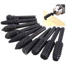 목공 연마 디스크 목공 가공휠 그라인더 연마날 원형, 옵션07 10P 목공용 로터리 비트세트