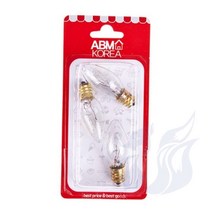 삼미호 전구 3P 투명 간접등전구 소형전구 특수전구 미니전구 촛대구 촛대전구 작은전구 꼬마전구 전구다마