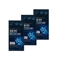 체인미 관절닥터 MSM100 엠에스엠 msm 연골 관절건강 510mgx90정 천연식이유황, 270정 (한달분) 3통, 3개, 90정