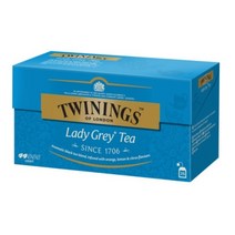 트와이닝 레이디 그레이 홍차 티백, 25g, 1개