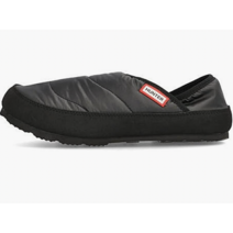 헌터 부츠 여성용 퍼퍼 슬리퍼 블랙 6 미디엄 미국