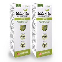 모스가드 100ml/모기 진드기기피제, 2ea+마술패치