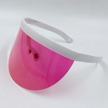 고글선글라스 스포츠선글라스 투명 아이 쉴드 바이저 랩 대형 미러, ONE SIZE, 01