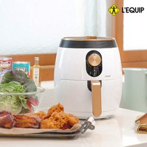 리큅 [리큅] 3.5L 에어프라이어 에어셰프 LAFM-3500W, 에어프라이어 3.5L