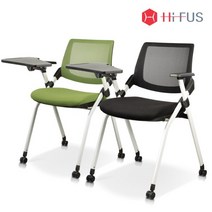 하이퍼스 HFC-5016-1W 엑스코 수강용 의자 연수용, 블랙