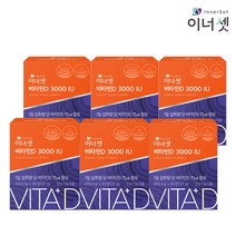 [이너셋] 비타민D 3000 IU 300mgX90정x6박스 18개월분, 단품, 단품