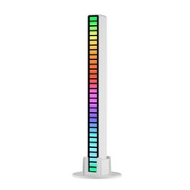 RGB LED 스트립 라이트 전조등 음악 사운드 제어 픽업 리듬 주변 분위기 램프, [01] TypeC plugin, 01 TypeC plugin