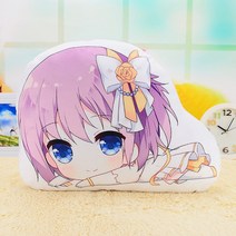 5등분의 신부 캐릭터 일러스트 미쿠 요츠바 이츠키 등받이 쿠션 봉제 인형 낮잠 베개 나카노 이치카 니노, A