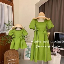 맘커플 모녀 시밀러룩 원피스 아빠아들 엄마랑딸 아기랑 커플룩 가족 의상 여름 드레스 봐 나 옷