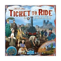 (영문) 티켓 투 라이드 프랑스+ 올드 웨스트 기차 경로 전략 보드 게임 Ticket to Ride