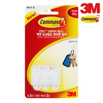 샵민트 유틸리티 소 훅 3M 코맨드 3개입, 1, 본상품선택