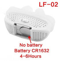 비강 확장 무호흡 양악기 업그레이드 전기 USB 코골이 방지 CPAP 코 중지 호흡 공기 청정기 실리콘 클립, 10 Use button batteries