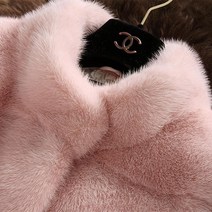 여성인조여우털밍크코트자켓 FDRE87