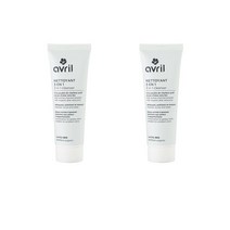 아브릴 활성탄 분말 지성피부용 3 in 1 클리너 50ml Avril Nettoyant 3 en 1, 2팩