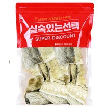 1+1 수제명가 중 대형견용 천연 수제 영양껌 통뼈 힘줄 가죽 육포 기간할인 수제간식, 1개, 동결건조 북어절단100g