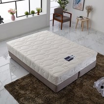 벨로스 고무나무 원목 퀸 사이즈 침대 프레임 매트리스, 3_4.포켓 라텍스(Q)