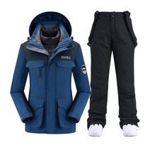 여자 다운 스키복 보드복 세트 알파인 점프