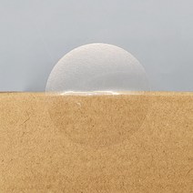 포장용 투명 원형 스티커 5cm 1롤