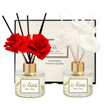 오마르 퍼퓸디퓨저 120ml 1+1 디퓨저세트, 로즈마리, 1세트