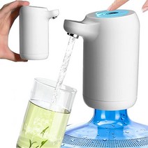 캠핑 휴대용 정수기 펌프 18.9L 워터 디스펜서 USB 식수 자취생 간단한 정수기, White
