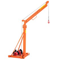 화물용리프트 실외기크레인 기중기 인테리어 220V 180도 회전 운반 옮기기 리프팅, 1개, 200kg 12m 전동호이스트