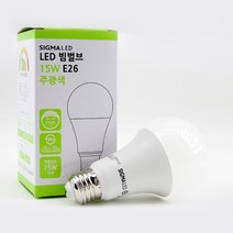 다온조명 LED 시그마빔 전구 15W 벌브형, 주광색