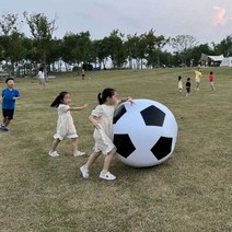 초대형 축구공 에어 볼 공기 전동펌프 포함 축제 장식, 두꺼움 150cm 공